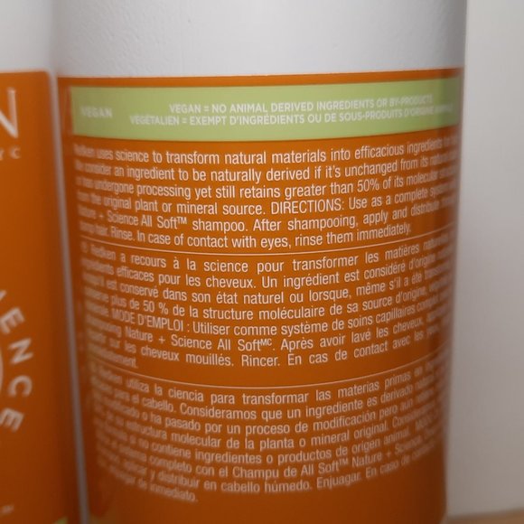 Redken Nature + Science Vegan All Soft Conditioner 33.8oz New!! - Picture 2 of 4